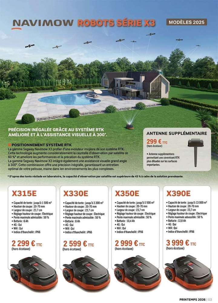 Robots série X3 Saint-Rémy-de-Provence