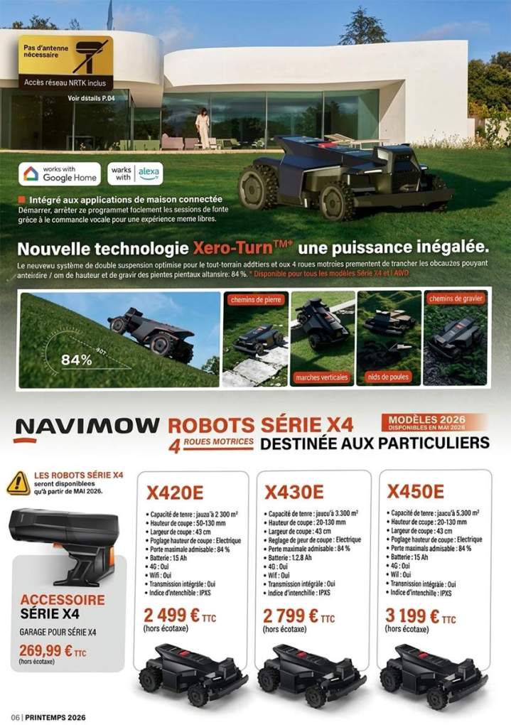 Robots série X4 Saint-Rémy-de-Provence